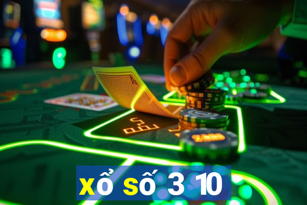 xổ số 3 10