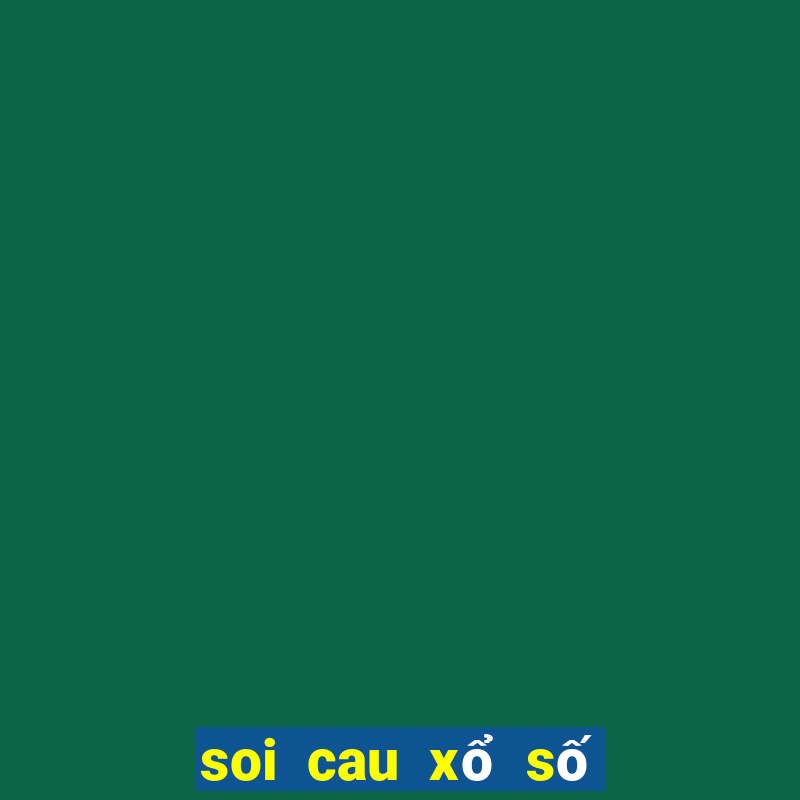 soi cau xo so mien nam