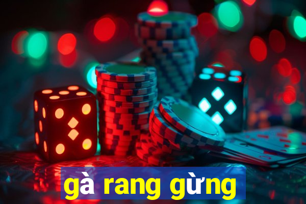 gà rang gừng