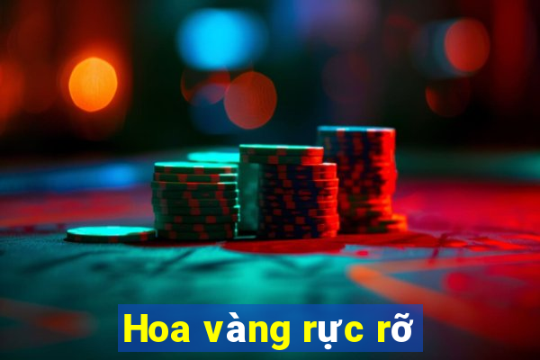 Hoa vàng rực rỡ