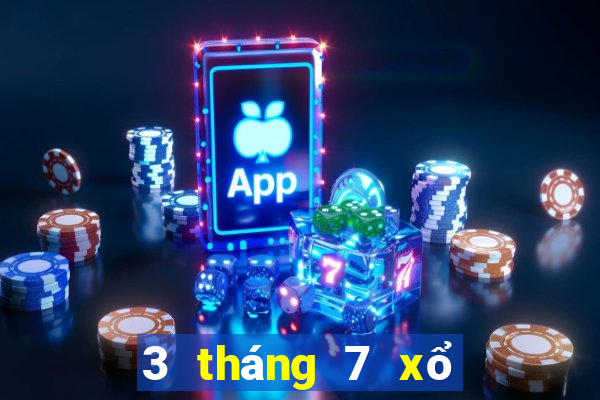 3 tháng 7 xổ số đồng tháp