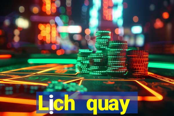 Lịch quay XSBINGO18 thứ hai