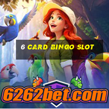 6 card bingo slot