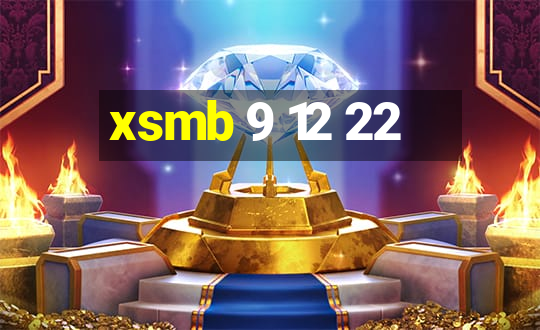 xsmb 9 12 22