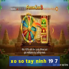 xo so tay ninh 19 7