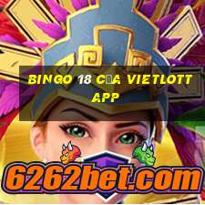 bingo 18 của vietlott app