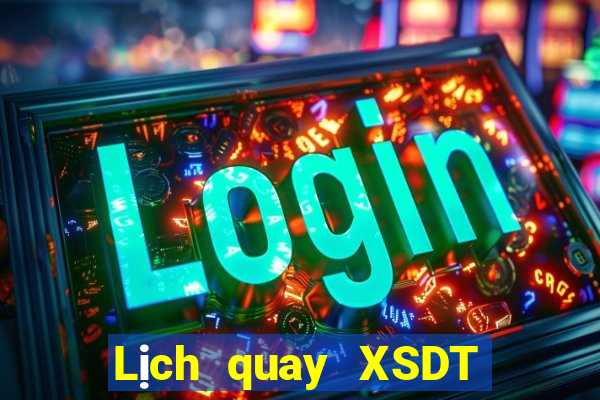 Lịch quay XSDT 6x36 thứ tư