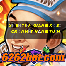 xổ số tiền giang xổ số chủ nhật hàng tuần