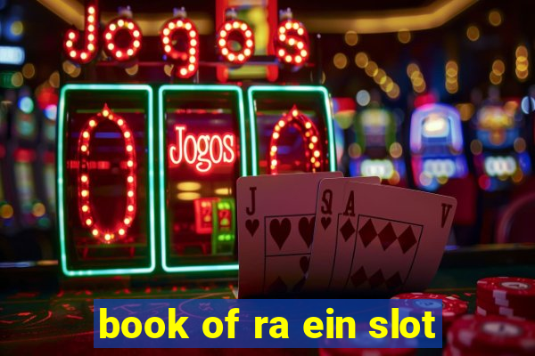 book of ra ein slot