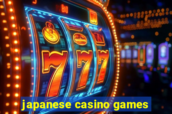 japanese casino games