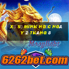 xổ số minh ngọc ngày 2 tháng 8