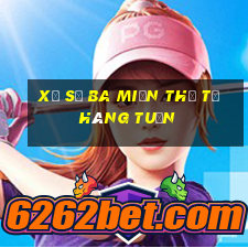 xổ số ba miền thứ tư hàng tuần