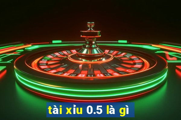 tài xỉu 0.5 là gì