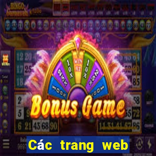 Các trang web chính của xổ số