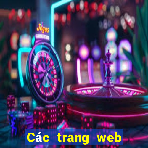 Các trang web chính của xổ số