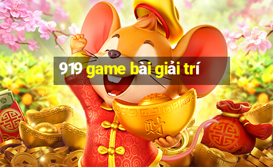 919 game bài giải trí