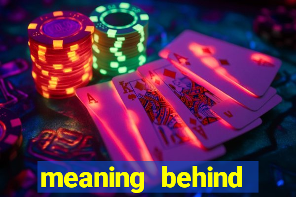 meaning behind poker cards