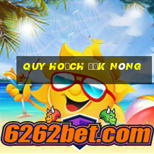 quy hoạch đắk nông