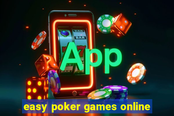 easy poker games online