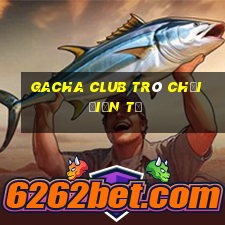 gacha club trò chơi điện tử