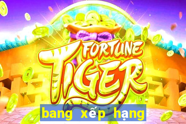 bang xếp hạng bóng da