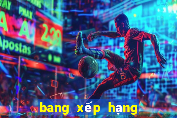 bang xếp hạng bóng da