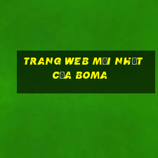 Trang web mới nhất của Boma