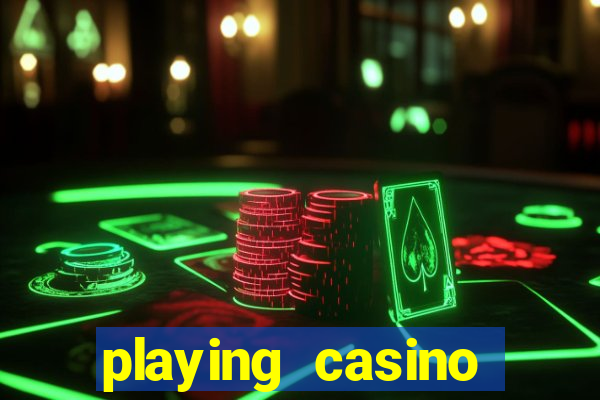 playing casino games for free