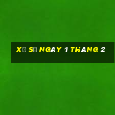 xổ số ngày 1 tháng 2