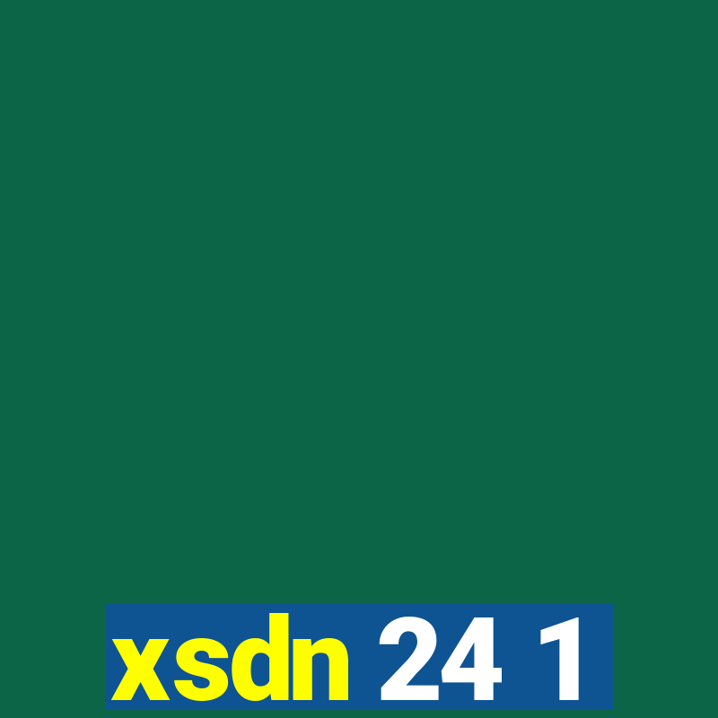 xsdn 24 1