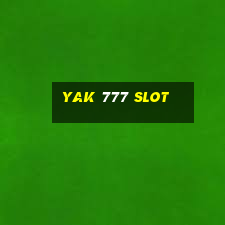 yak 777 slot