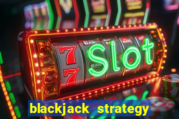 blackjack strategy card free