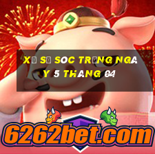 xổ số sóc trăng ngày 5 tháng 04