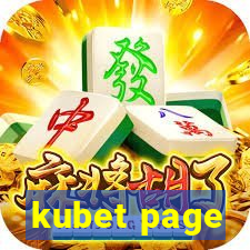 kubet page