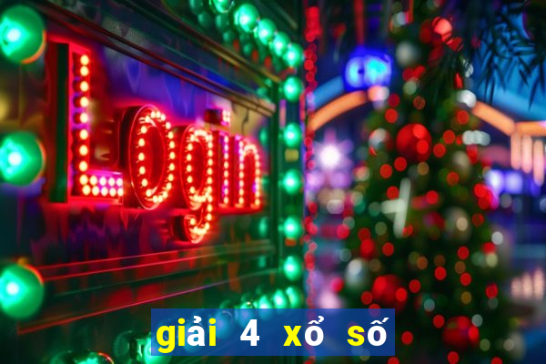 giải 4 xổ số miền trung