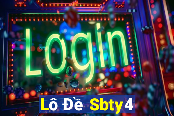 Lô Đề Sbty4