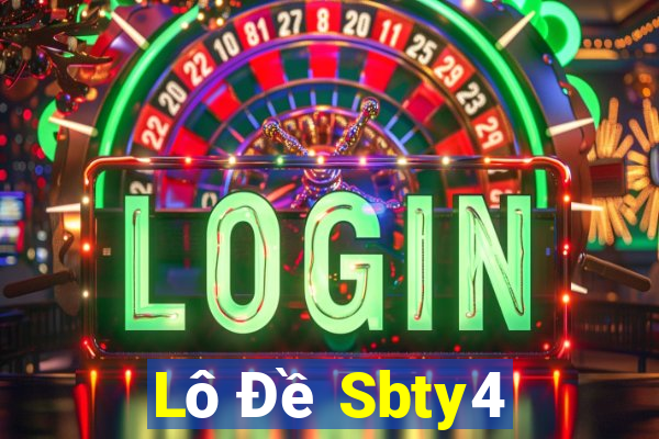 Lô Đề Sbty4