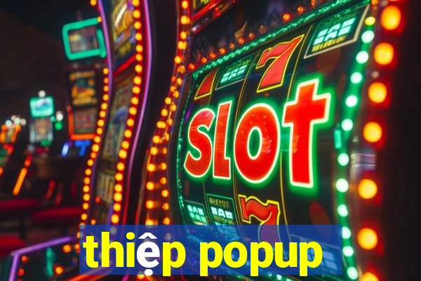 thiệp popup