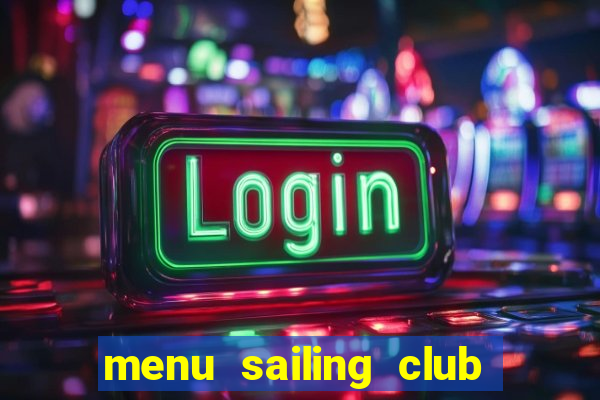 menu sailing club nha trang