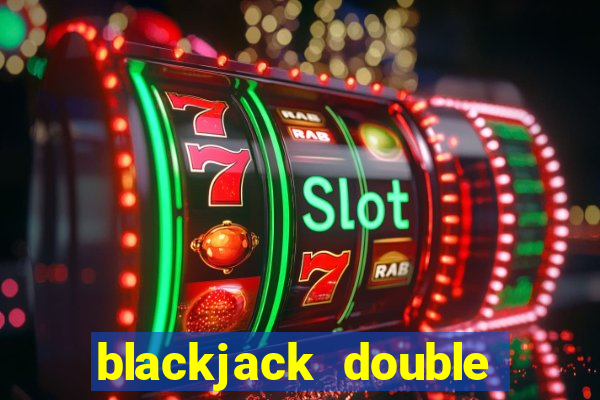 blackjack double down chart