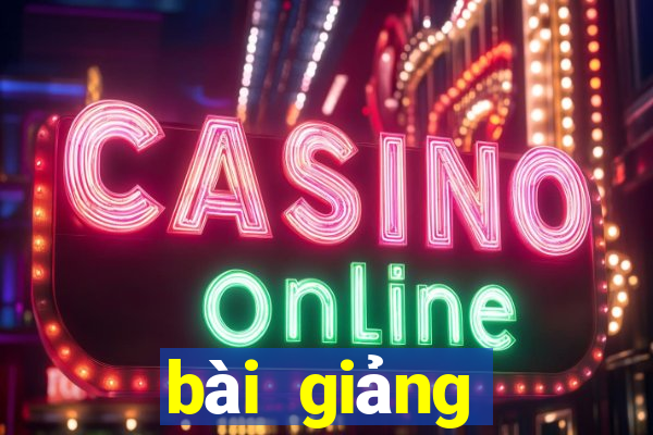 bài giảng điện tử ưu thế lai