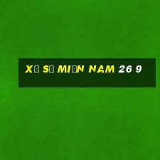 xổ số miền nam 26 9