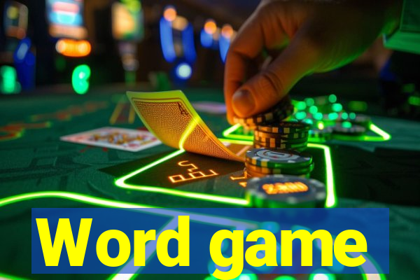 Word game