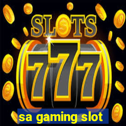 sa gaming slot