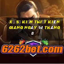 xổ số kiến thiết kiên giang ngày 14 tháng 8