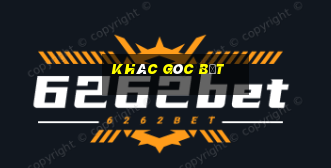 khác góc bẹt