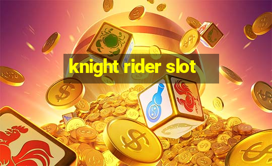 knight rider slot