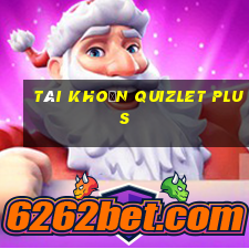 tài khoản quizlet plus