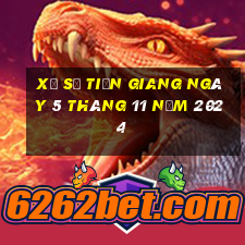 xổ số tiền giang ngày 5 tháng 11 năm 2024