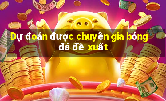 Dự đoán được chuyên gia bóng đá đề xuất